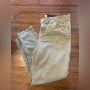 Democracy Skinny Jeans in Faded Sage Color